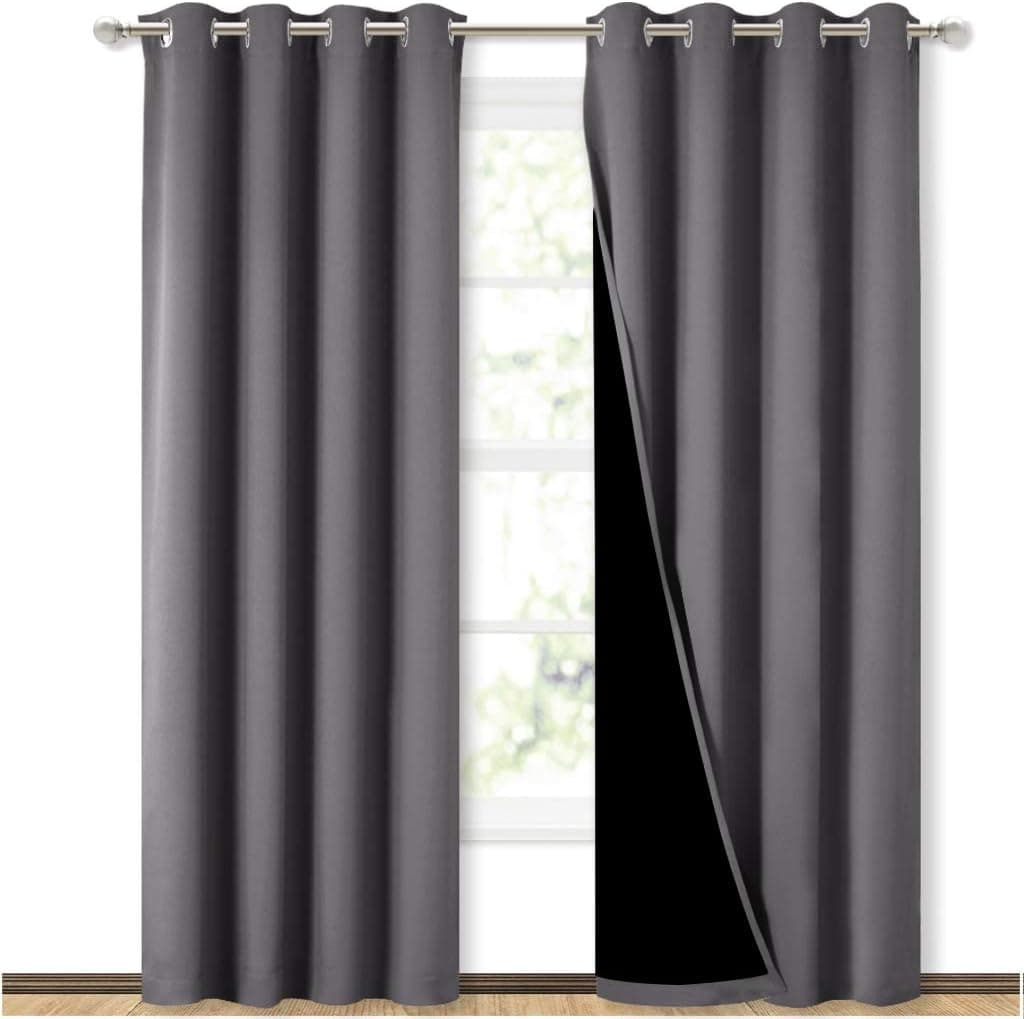 NICETOWN Blackout Curtains — 2 Panels