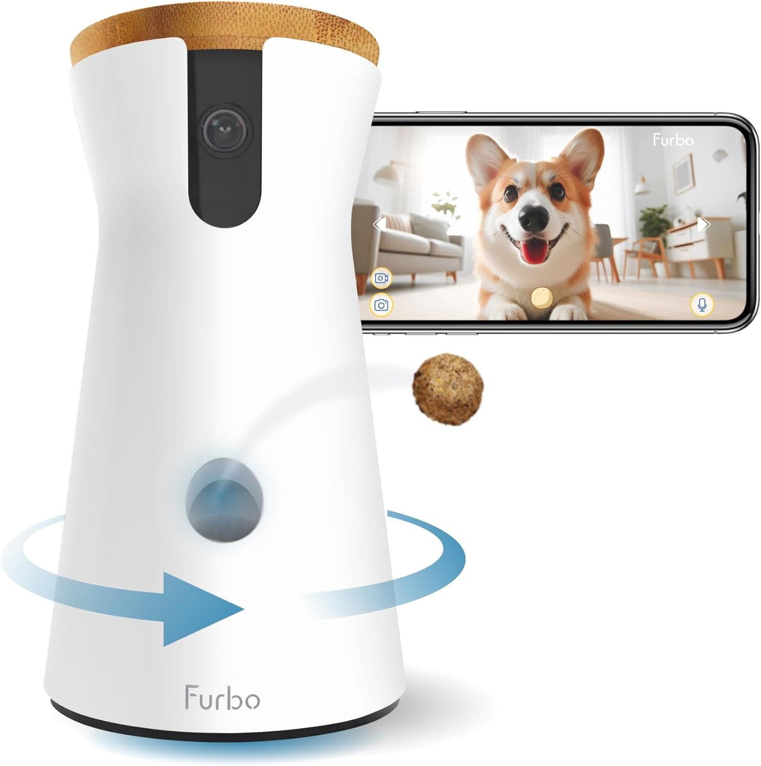 Furbo 360° Dog Camera with Treat Tossing