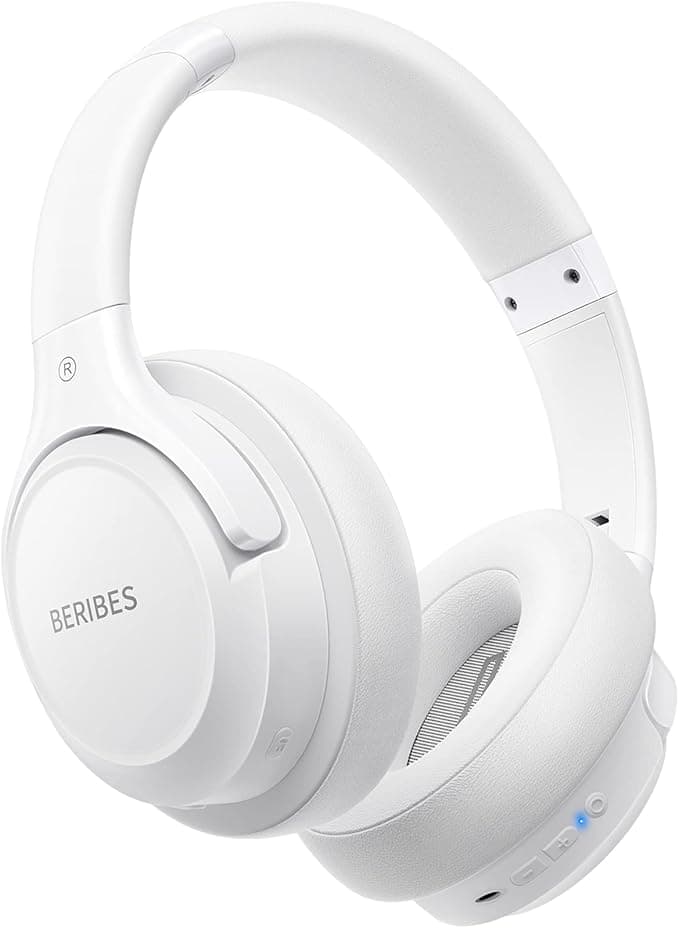 BERIBES Bluetooth Headphones — 65H Playtime, Noise Cancelling
