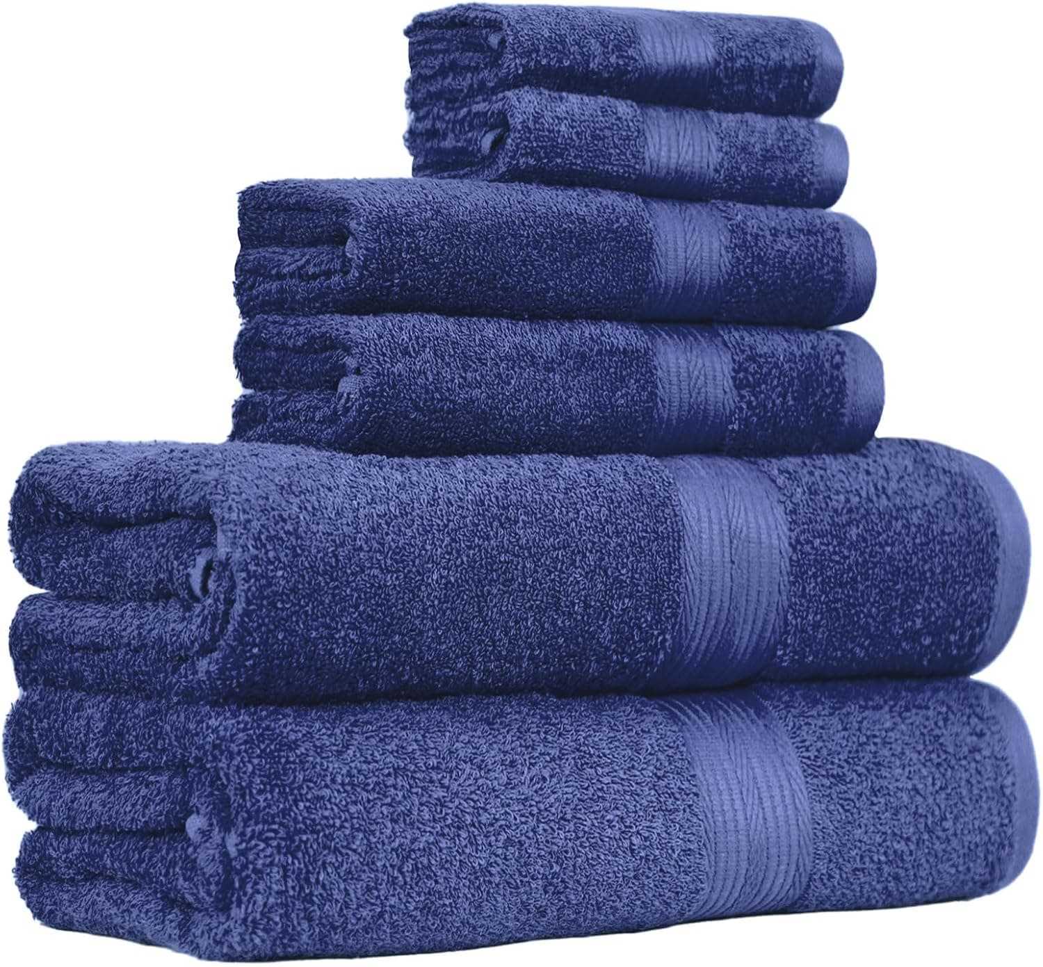 Amazon Basics 6-Piece Bath Towel Set